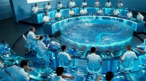 The Hunger Games Control Room