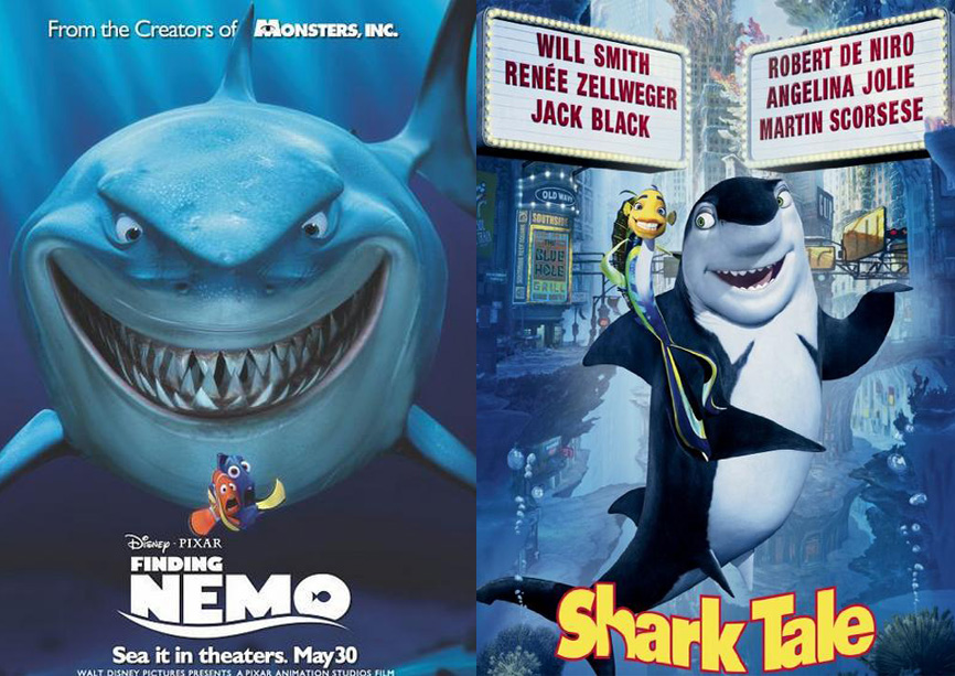 Finding Nemo Shark Tale