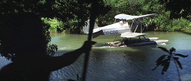 Look closely at the tail of the plane
