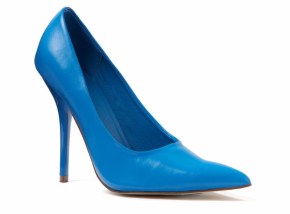 blue shoe