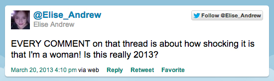 Elise Andrew Twitter