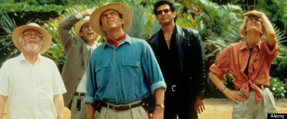 JURASSIC PARK (1993) RICHARD ATTENBOROUGH, MARTIN FERRERO, SAM NEILL, JEFF GOLDBLUM, LAURA DERN JUR 013 L