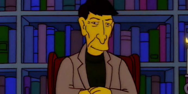 Simpsons Leonard Nimoy