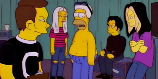 Simpsons Smashing Pumpkins