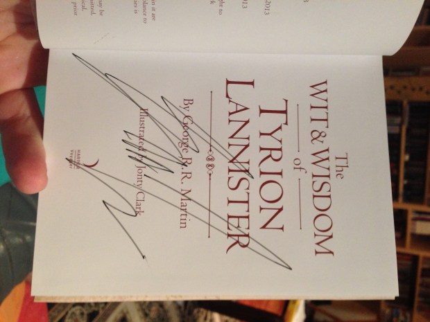 Wit and Wisdom of Tyrion Lannister House of Geekery