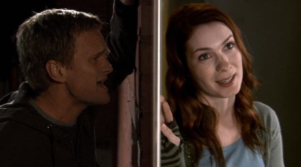 dr-horrible-sing-along-blog-penny-and-dr-horrible-against-a-wall