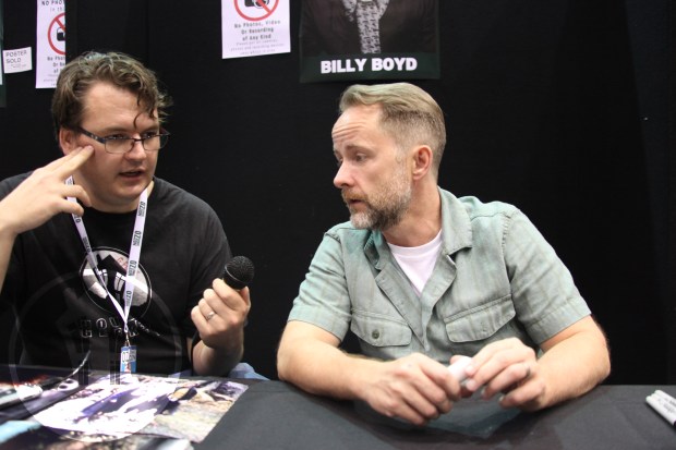Billy Boyd Oz ComicCon House of Geekery