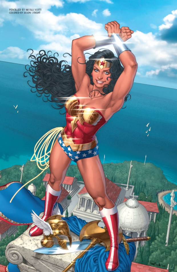 nicola scott wonder woman