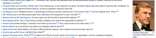 further blofeld bullshit