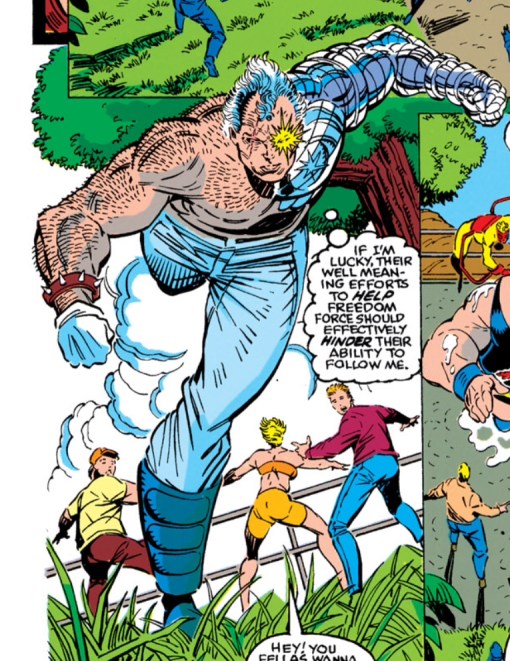 Liefeld airplane running