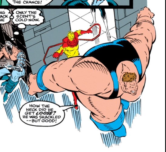 Liefeld blob running