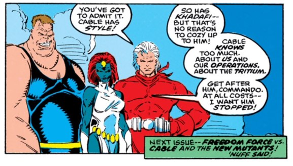 Liefeld Cable fanboying