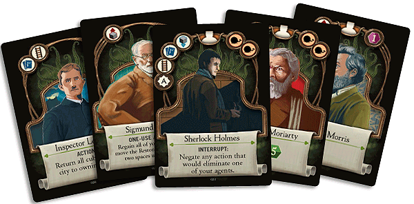 study in emerald cards