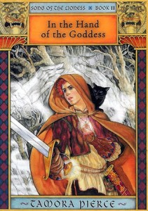 in the hand of the goddess