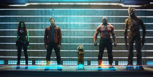 guardians of the galaxy line up