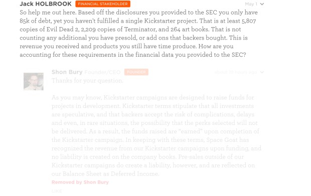 wefunder deleted answer